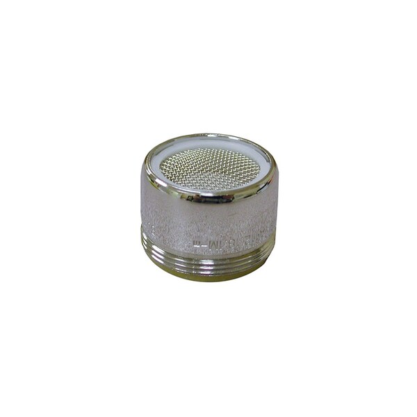 Jones Stephens Dual Thread 15/16in. Male x 55/64in. 27 Female Non-Slotted Reduced Flow 2.2 gpm Aerator A01050 - main